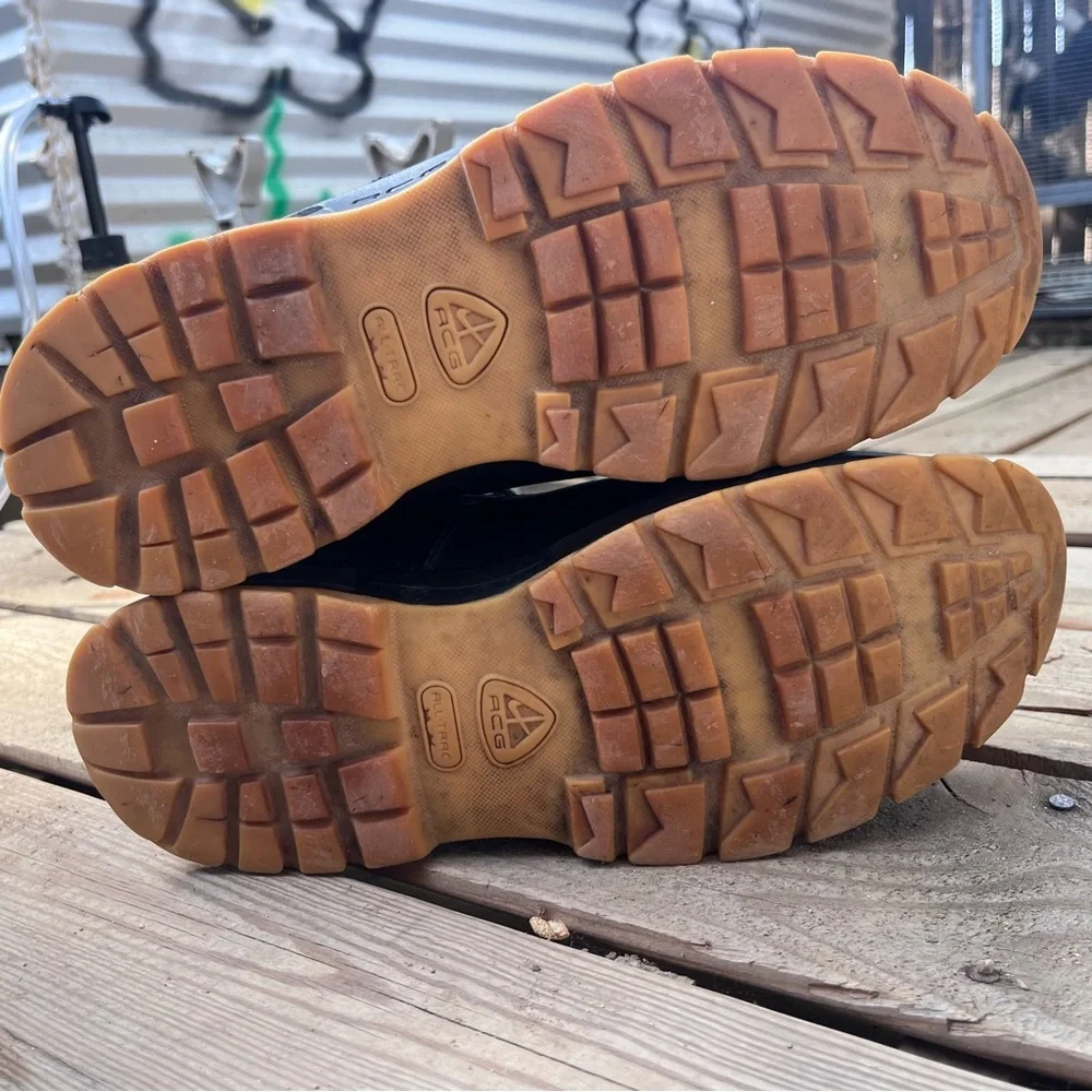 Nike Air Max Goadome SE 2021 Black/Brown ACG Leather Boots men’s sz 11 - Picture 11 of 13